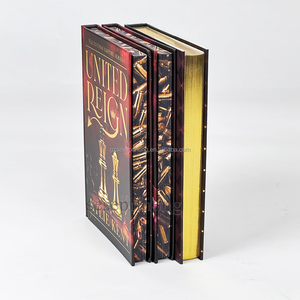 Tùy chỉnh và in trường hợp sang trọng của bạn ràng buộc cuốn sách tưởng tượng lãng mạn với stenciled/khuôn mẫu cạnh - Product Image 2