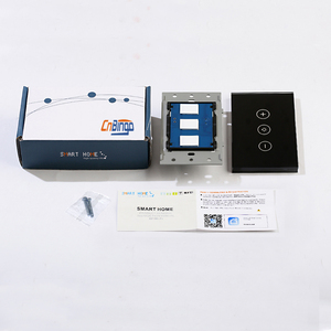 Bingoelec Control remoto Domótica Wifi 220V Relé Interruptor de atenuación táctil de pared Tuya - Product Image 6