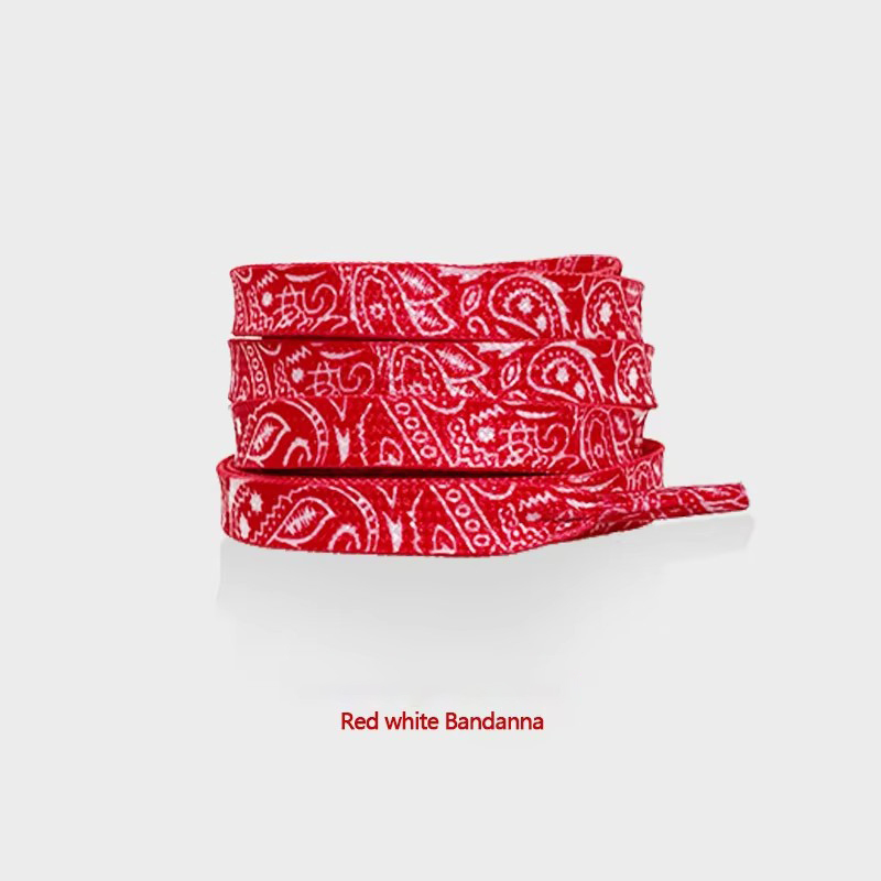 Bandana rouge et blanc