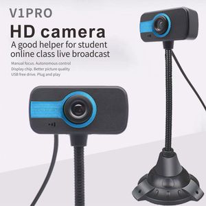 FUFAN Webcam 480p Externe Mikrofon-Webcam für Computer USB 2.0 Externe Mikrofon-Web kamera für Konferenzen - Product Image 4