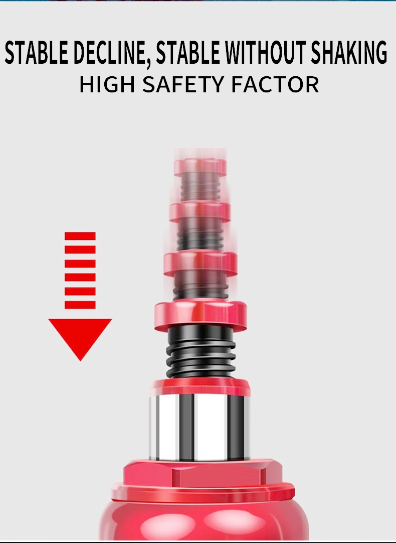 2022 China Manufacturer Custom Wholesale CE/GS Quality Steel Manual Repair Lifting Separated Hydraulic 10 Ton Porta Power Jack