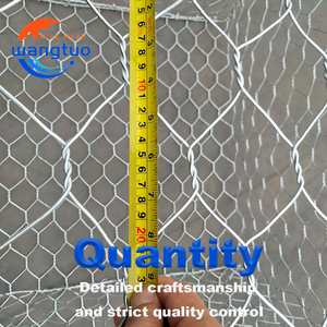 <strong>Hexagonal</strong> Galvanized PVC Coated Gabion <strong>Wire</strong> <strong>Mesh</strong> Roll Metal Frame Rockfall Protection <strong>Netting</strong> Reinforced Woven <strong>Wire</strong> <strong>Mesh</strong> - Product Image 3