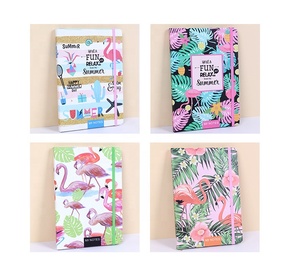 A5 A6ฟลามิงโกโน้ตบุ๊คบรรทัดติดหมายเหตุหนังสือตารางหน้าคู่มือเครื่องเขียนสร้างสรรค์ - Product Image 4