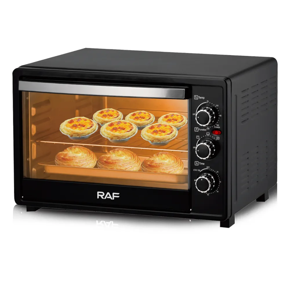 48L Concurrerende Prijs Goede Kwaliteit Pizza Maken Elektrische Toast Oven Met Hete Plaat