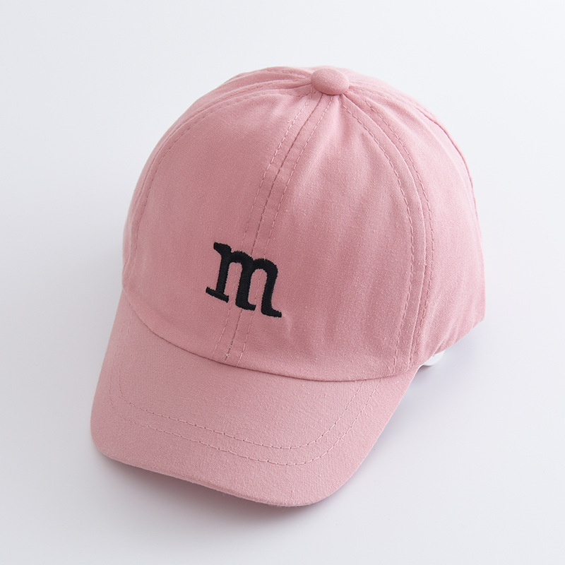Casquette de baseball pour enfants M smiley-rose