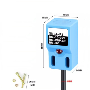 Sensor de detección de metales, interruptor de proximidad para inspección de metales, NPN, PNP, NC, NPN, NC, NO, 2, 2, 2, 1, 2, 2, 2 - Product Image 3