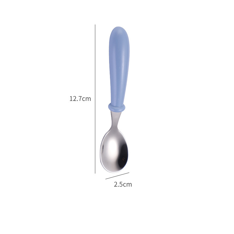 Blue spoon