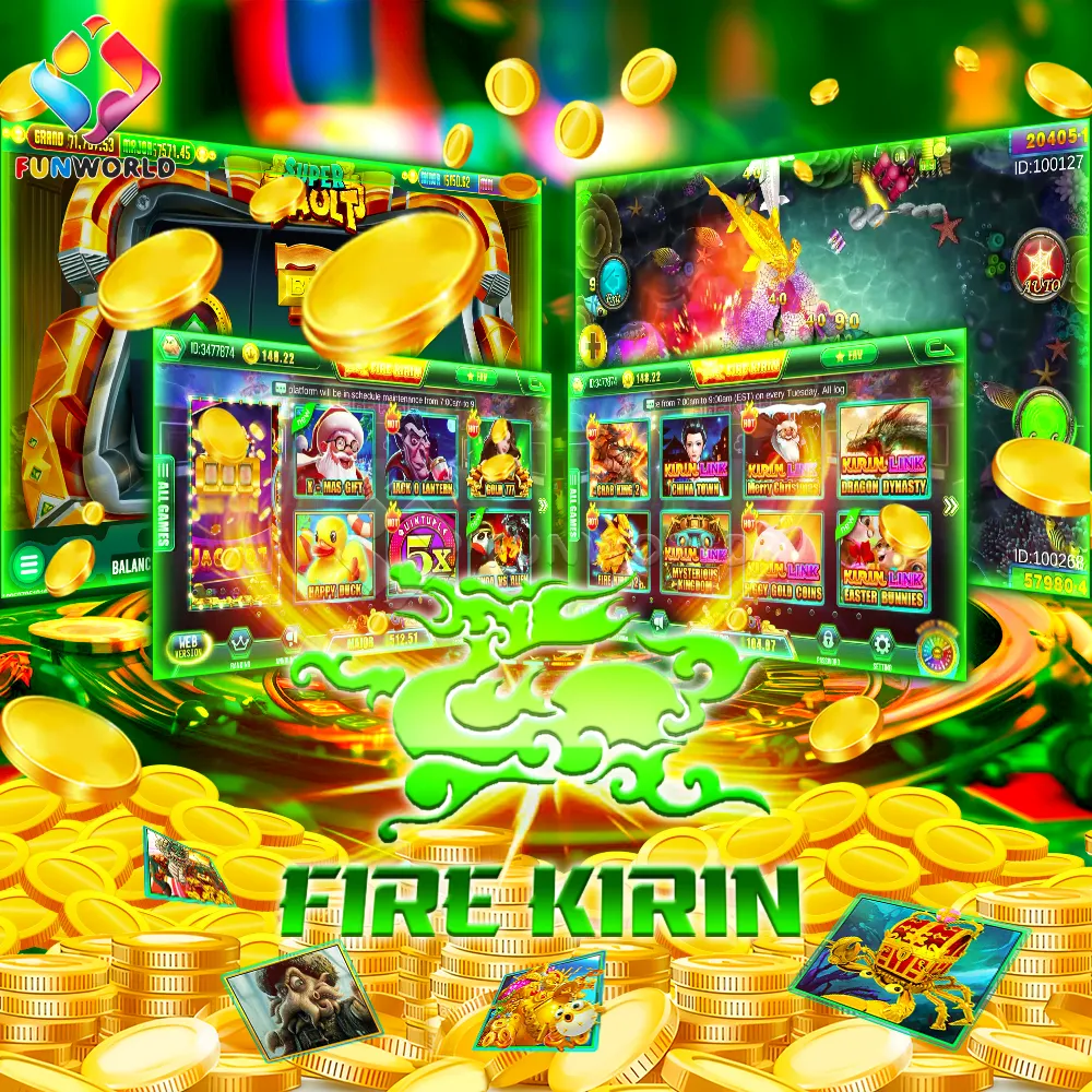 Software de pesca de plataforma más popular de EE. UU. Fire Kirin Juwa Distribuidor Créditos en línea Arcades Fish Game