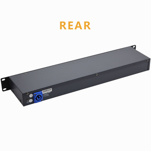เครื่องขยายสัญญาณแยกสองอินพุตสำหรับคลังสินค้าระบบไฟ LED DMX512 8ทาง/1990
