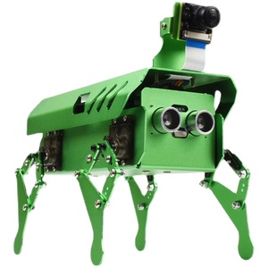 Ahududu PI PIPPY dörtlü robot açık kaynak biyonik robot köpek görsel tanıma Python programlama