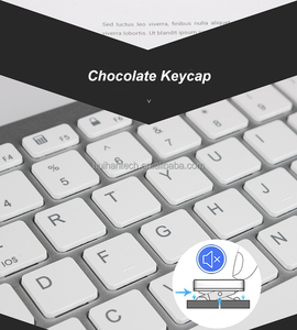 Venta al por mayor Slim Mini Gaming Keyboard and Mouse Set recargable interfaz USB LED retroiluminado inalámbrico para ordenador para HP Kybord Pad - Product Image 5