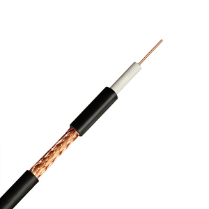 İletişim ve ısıtma uygulamaları için CCS/bakır telli iletken PE izolasyonlu koaksiyel CCTV kablo RG6/RG59 - Product Image 4