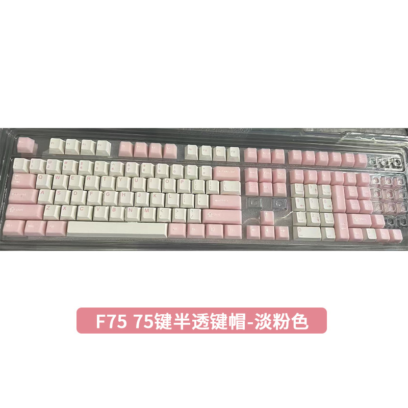 123 Key/Light Pink/PBT Original Height/Closed Character