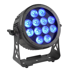 12x10W yeni açık LED Uplight RGBW kablosuz DMX 512 LED Par ışık pil güç matris ışık düğün DJ için - Product Image 1