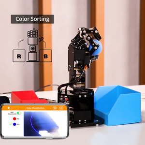 Hiwonder uHandPi AI vizyon Python programlama ahududu Pi robotik el kitleri eğitim desteği için OpenCV AI tanıma