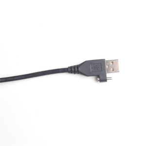 USB 2.0 Am Bm kablo çift vidalı tip B kablo Usb veri senkronizasyon yazıcı kablosu siyah PVC PE torba örgü PVC ceket, pvc mikro-usb - Product Image 5