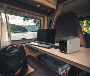 4500 Life Cycles 512Wh Solar Energy Storage Max 400W <strong>Input</strong> 600W <strong>Output</strong> Portable Power Station for Drones Fan Projector - Product Image 6
