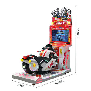 2024ホット販売子供に優しいコイン式スピードシミュレーターゲームマシンカーレーシングは楽しみのために競います - Product Image 5