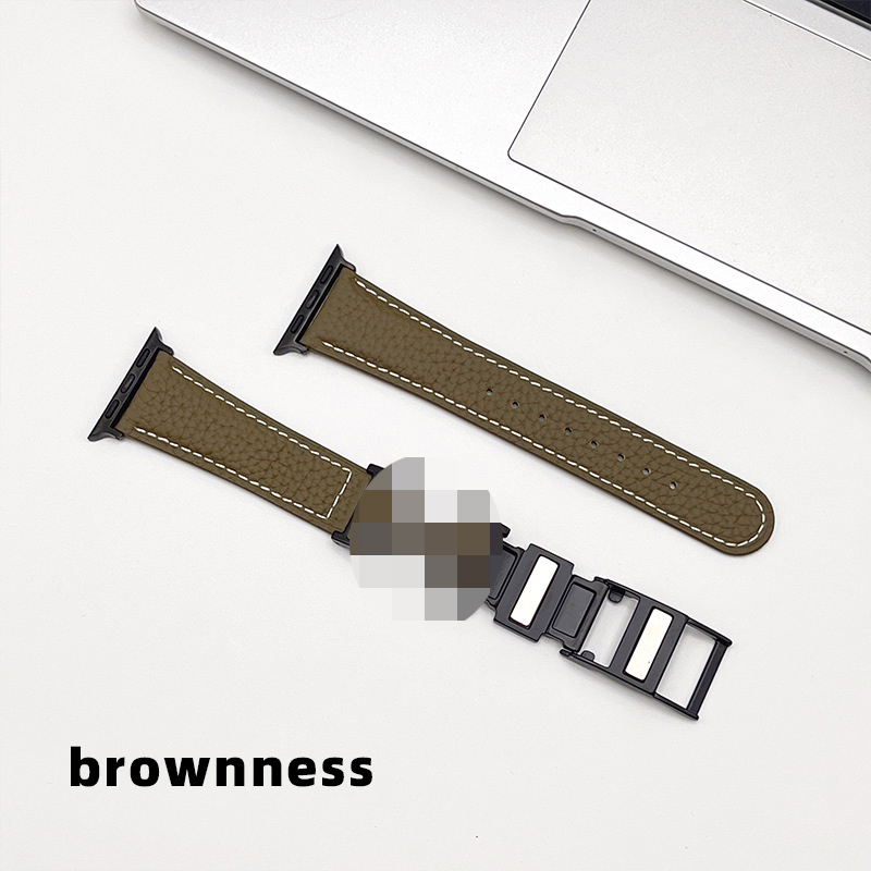 สีน้ำตาล