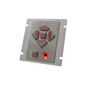 Заводская цена, аудио навигационная клавиатура с RGB подсветкой, клавиатура Брайля, программируемая клавиатура для киоска - Product Image 4