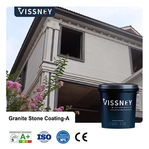 Visnney bền và không thấm nước bên ngoài lớp phủ tự nhiên-đá tìm kiếm với Dễ dàng phun ứng dụng Acrylic Vật liệu chính - Product Image 3