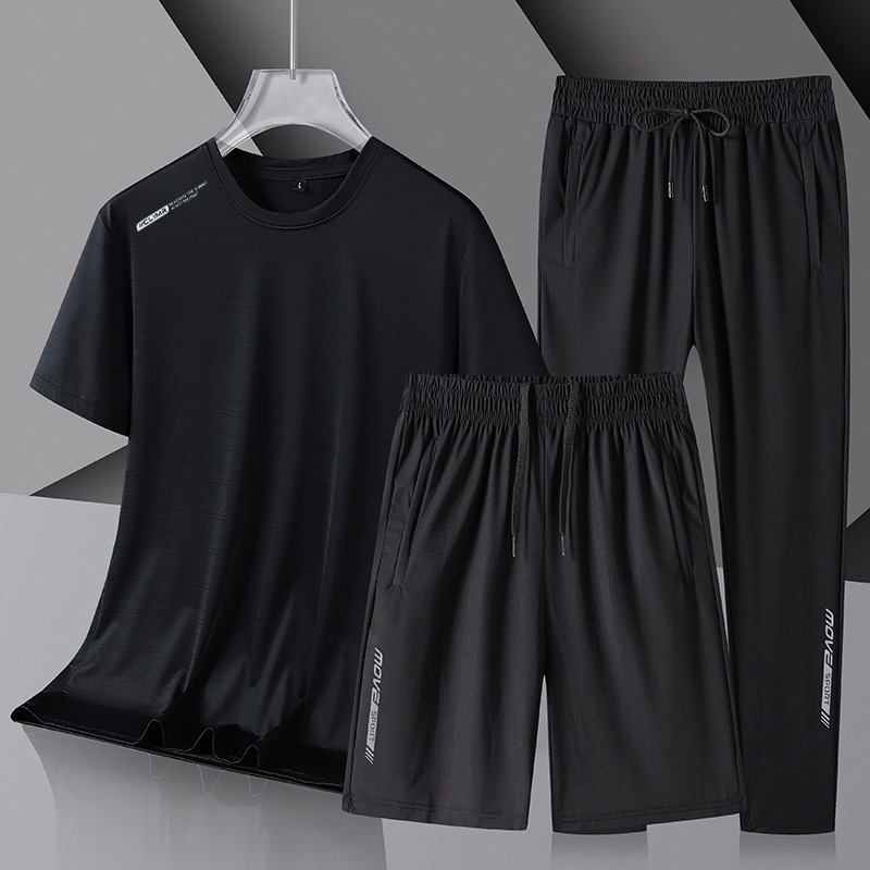 Traje negro/corte recto