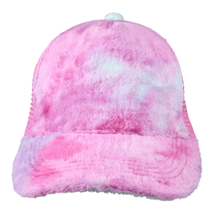 Thời Trang Mới Tùy Chỉnh Chất Lượng Cao 5 Bảng Điều Chỉnh Lưới Nhung Trucker Mũ Logo Thêu Mũ Da Lộn Mùa Đông Mờ Bọt Trucker Hat - Product Image 3