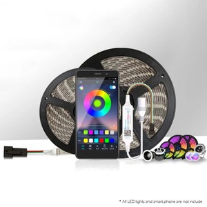 24v 12v 5vスマートトゥヤLED SPI信号ミニピクセルコントローラRGB + 色温度SMD5050 LEDネオンライトストリップコントロール - Product Image 2