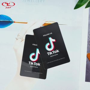 Kundendefinierte Zugangskontrolle QR-Code Tick-Out-Karte für Unternehmen auf TikTok Ins-Überprüfung NFC kompatibel Google RFID - Product Image 4