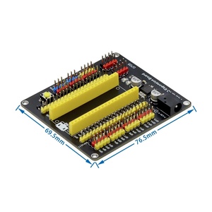Raspberry Pi Pico scheda di espansione GPIO Breakout adattatore di estensione a bordo maschio e femmina perni per Pico