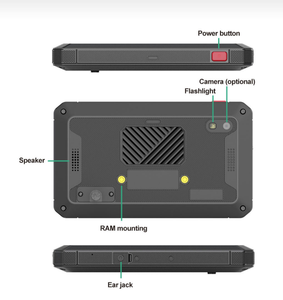 OEM 5 pollici Android 12 Tablet con CANBUS RS232 navigatore GPS con NFC 4G WIFI BLE per il monitoraggio del veicolo - Product Image 5
