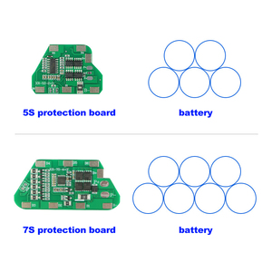 5S 7S 18650แบตเตอรี่ลิเธียมพร้อมแผงป้องกัน5A 10A PCB สมดุลสำหรับเครื่องมือไฟฟ้าโคมไฟ LED พลังงานแสงอาทิตย์ - Product Image 3