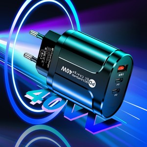 Çok fonksiyonlu PD 48W hızlı şarj 3-Port USB duvar şarj QC3.0 Apple Samsung cep telefonları için uyumlu 20W tip-c 10W O - Product Image 2
