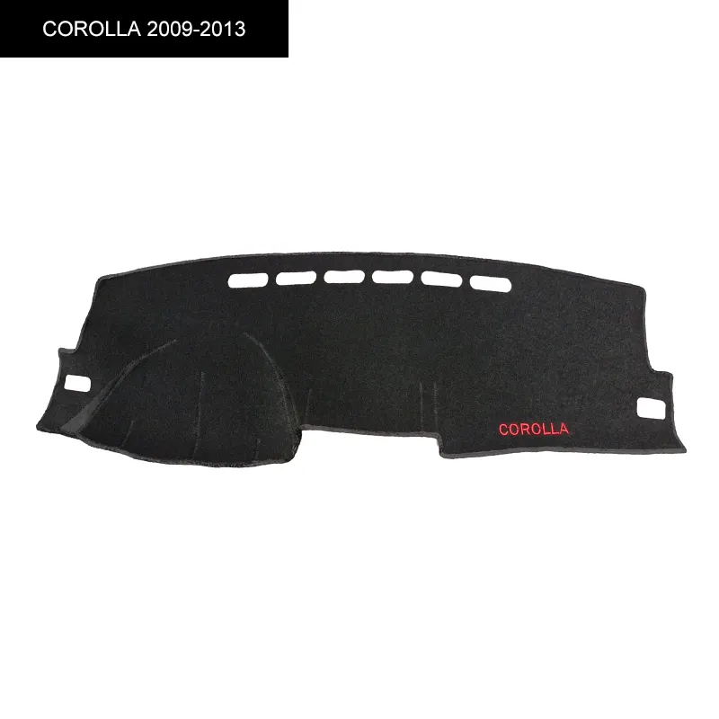 Nouveaux produits Couvertures de tableau de bord souples à personnalisation flexible pour COROLLA-2009-2013