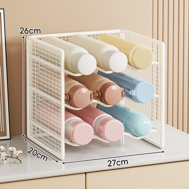 White three-layer medium size