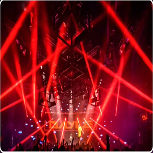 295W chùm di chuyển Đầu KTV hộp đêm di chuyển đầu Disco ánh sáng sân khấu với vòng/dải/Halo ánh sáng - Product Image 5