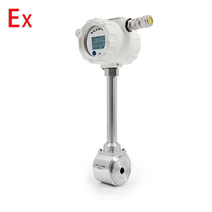 24vDC Vortex <strong>Flowmeter</strong> Ethylene Glycol <strong>Flowmeter</strong> Steam <strong>Flowmeter</strong> 4-20mA HART RS485 LUGB Vortex Flow Meter - Product Image 2