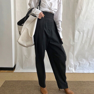 高品质女式后宫裤因果宽松高腰女裤 - Product Image 4