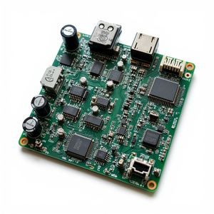 Profesyonel özel PCB kartı montaj hizmeti yeşil lehim maskesi OEM ve ODM için FR-4 taban malzemesi LED PCBA projeleri - Product Image 1