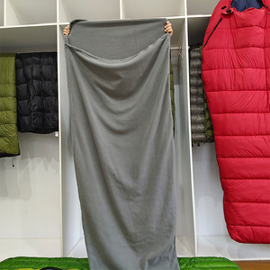 CHEERDOWN大人用旅行用スリーピングギアポータブル軽量吸収性スウェットライナーホテルキャンプ用ミイラ寝袋