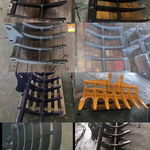 高效作业工具挖掘机耙附件，用于现场清洁干草和叶耙 - Product Image 2