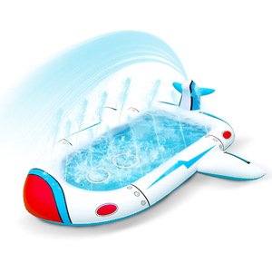 גן חיצוני splash patser patable מים לשחק צעצוע מחצלת pvc בריכת שחיה צף מים מזרנים צעצוע