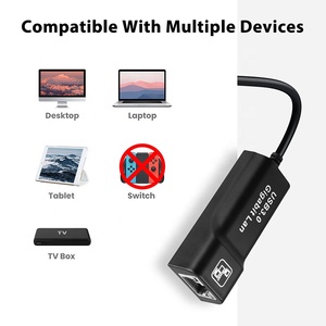 1000Mbps High Speed USB3.0 USB 3.0 <strong>Type</strong>-A to Ethernet RJ45 Gigabit Lan <strong>Network</strong> Card Adapter for Notebook Laptop <strong>Computer</strong> PC - Product Image 6