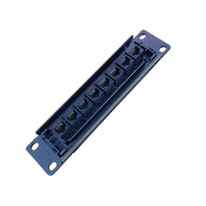 Linkwylan 8 puertos CAT5e Panel de conexión sin blindaje 8 puertos Gigabit UTP alimentación a través de puertos Ethernet de 203mm caja de cableado redes - Product Image 4