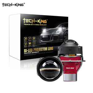 TECH-KING AFS Bi Led投影仪镜头3.0英寸自动传感器Led投影仪汽车照明系统超亮镜头大灯 - Product Image 1