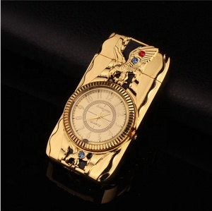 Innovative Classical <strong>Watch</strong> Lighters Torch <strong>Jet</strong> Refillable Metal Cigarette Lighter With Quartz <strong>Watch</strong> - Product Image 3