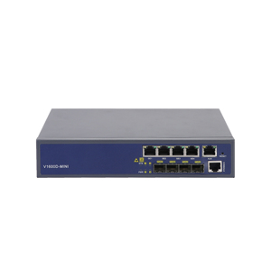 VSOL 4 * RJ45 EPON OLT 4 puertos con puerto de enlace ascendente 10G para solución de red FTTH funciona con todas las marcas ONU - Product Image 1