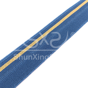 Folding <strong>Stripe</strong> <strong>Elastic</strong> Band Made in China Wholesale <strong>Customization</strong> 21mm <strong>Elastic</strong> Band Clothing Decoration Binding Edge Band