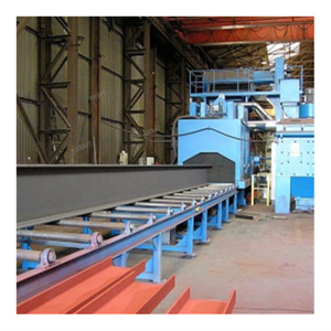 Q69 Industrial Sandblasting Roller Conveyor <strong>Shot</strong> <strong>Blasting</strong> <strong>Machine</strong> Cleaning Metal Surface H Beam <strong>Tunnel</strong> <strong>Shot</strong> <strong>Blasting</strong> <strong>Machine</strong>
