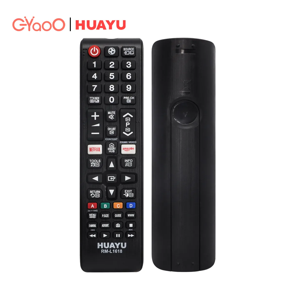 HUAYU RM-L1618-mando a distancia Universal para TV, mando a distancia de una sola marca para TV LCD, LED inteligente Samsung
